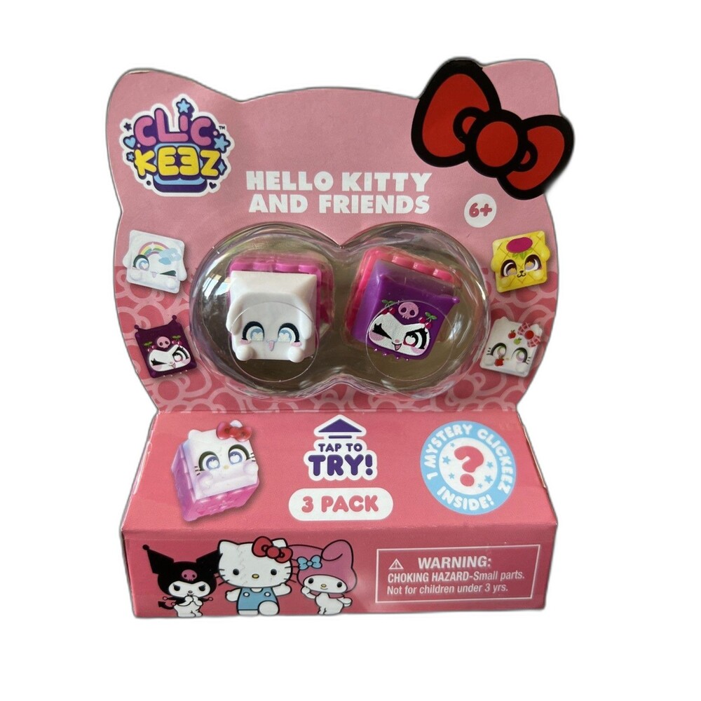 Clickeez Hello Kitty & Friends 3 Pack Pick
